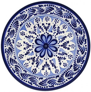 Talavera Plate by Studio Tomas Huerta