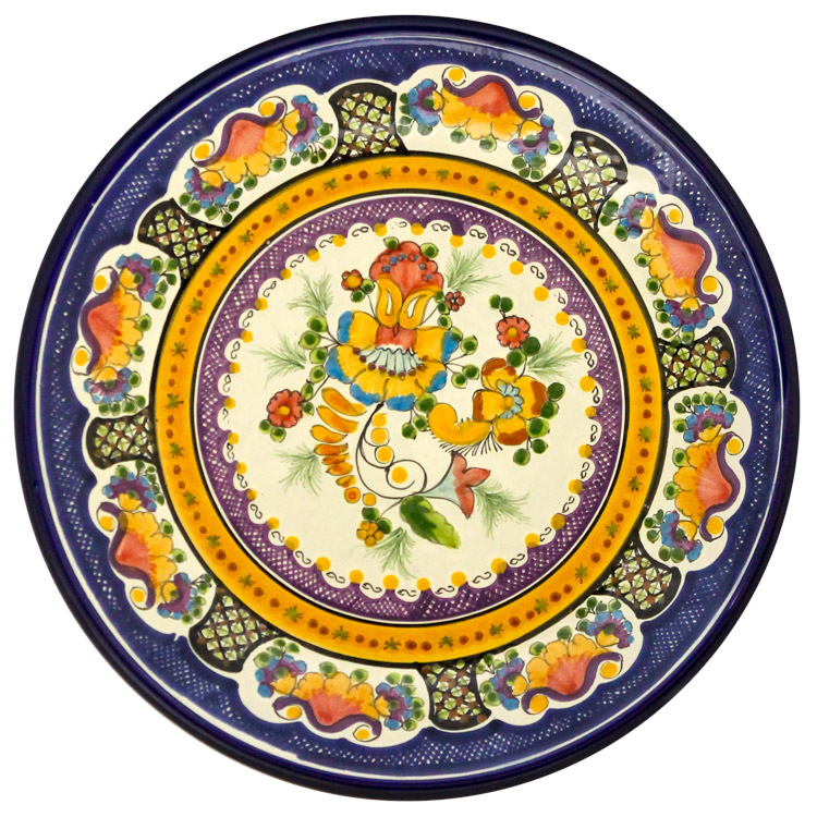 Details about   NEW Talavera Ceramic Plate Made in Mexico 