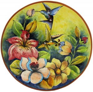 Majolica Plate by Studio Santa Rosa